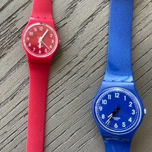Swatch Wrap Around Watch
